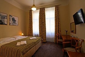 Dvoulůžkový pokoj pro 1 osobu| Hotel Anna Praha