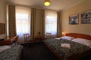 Drei-Bett-Zimmer | Hotel Anna Prag