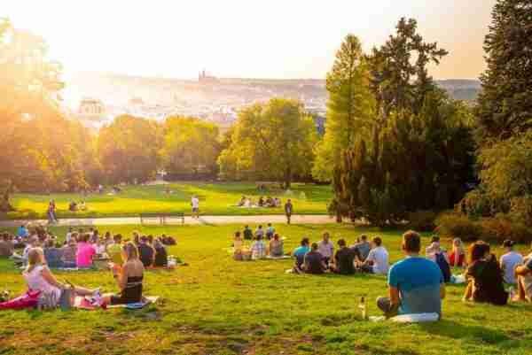 Rieger-Park - in der Nähe des Hotel Anna Prag